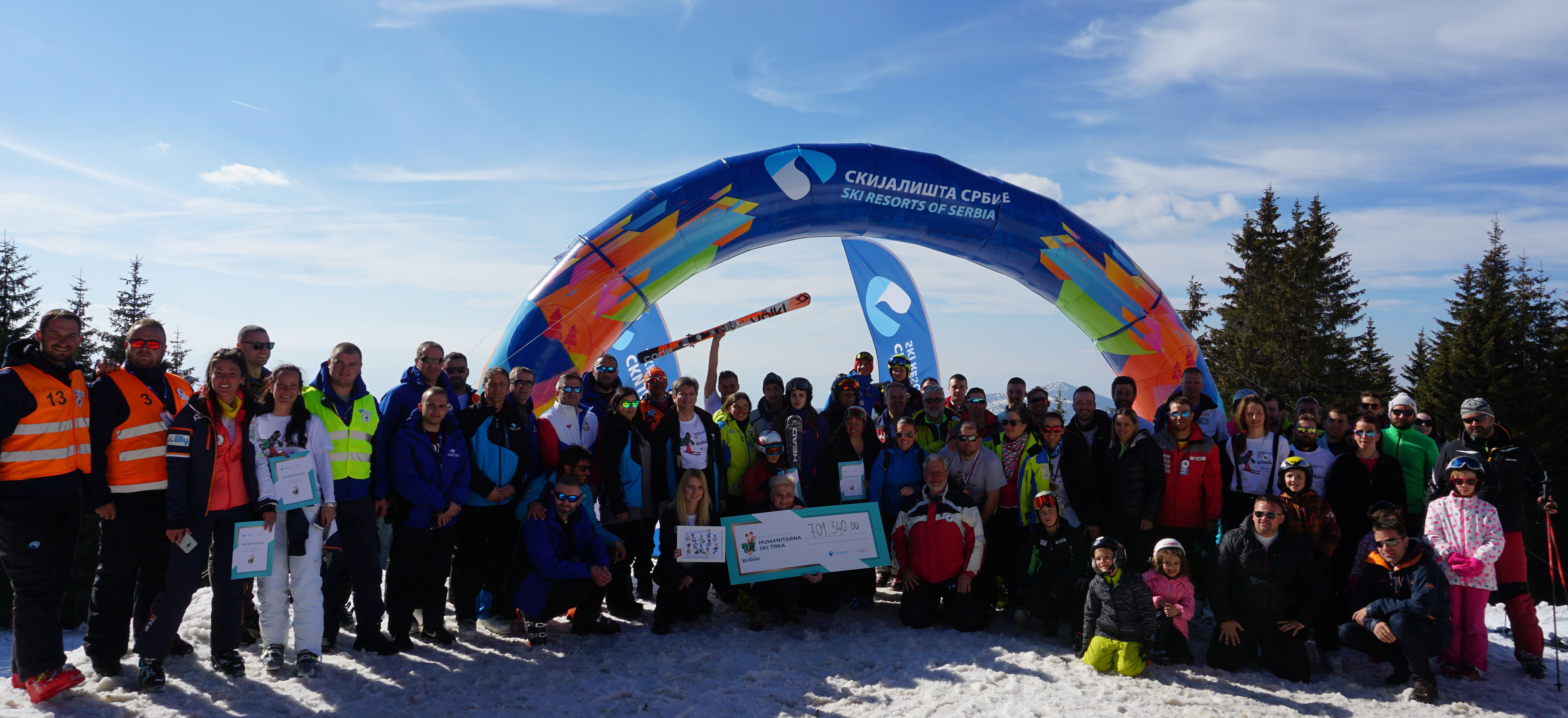 Održana humanitarna ski trka “I ja se borim” na Kopaoniku
